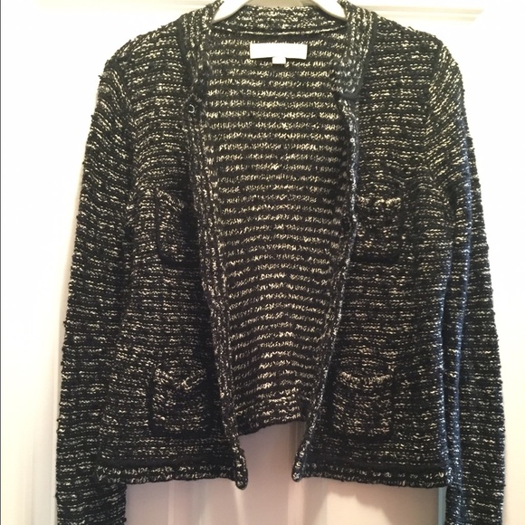 LOFT Cardigan style textured sweater