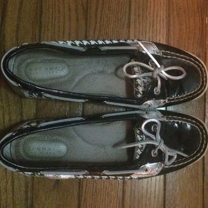 Sperry Top-Sider Angelfish Black/Houndstooth Shoe