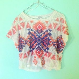 AZTEC CROP TOP