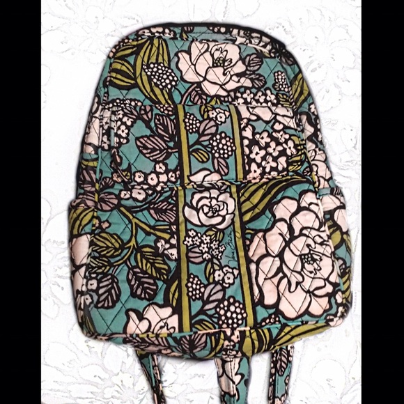 Vera Bradley Small Backpack in Island Blooms