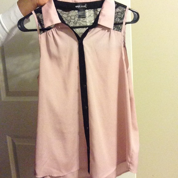 Vest button up top