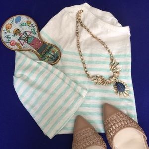 {Loft} Sunwashed Bateau Tee