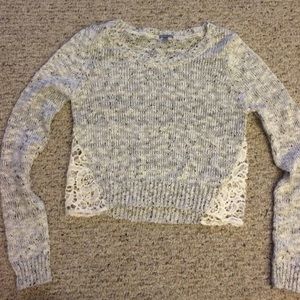 Charlotte Russe crop sweater