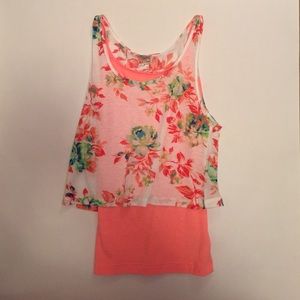 Cami With Matching Crop Top