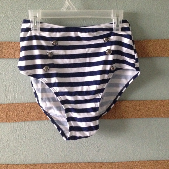 High-Waisted Retro Bikini Bottom