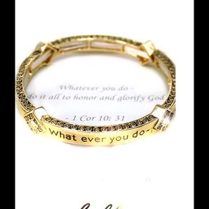 "Whatever You Do" Bracelet