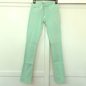 Hudson Collin Skinny in Mint