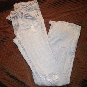 Ripped American Eagle Jeans