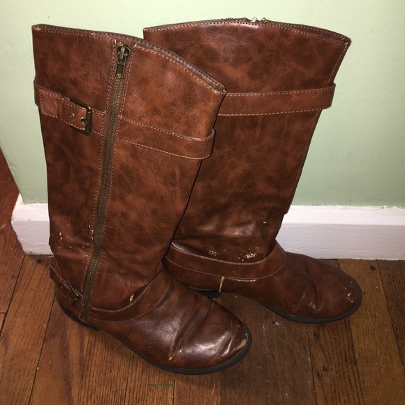 Tall Brown Boots