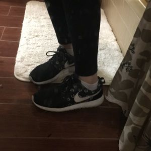 Black and leopard print Nike