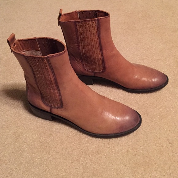 Michael by Michael Kors tan booties