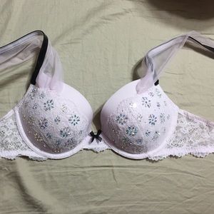 Dream Angels Lace & Tulle Demi Bra