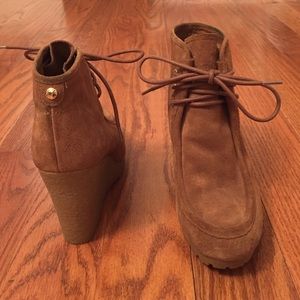 Michael Kors suede booties