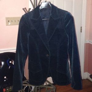 Gucci Velour blazer- Dark Green