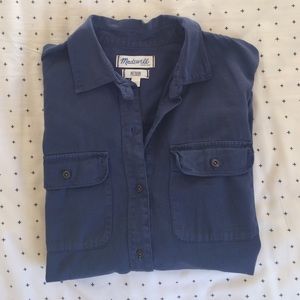 Madewell Navy Chambray