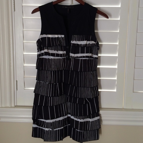 BCBG sleeveless cotton dress