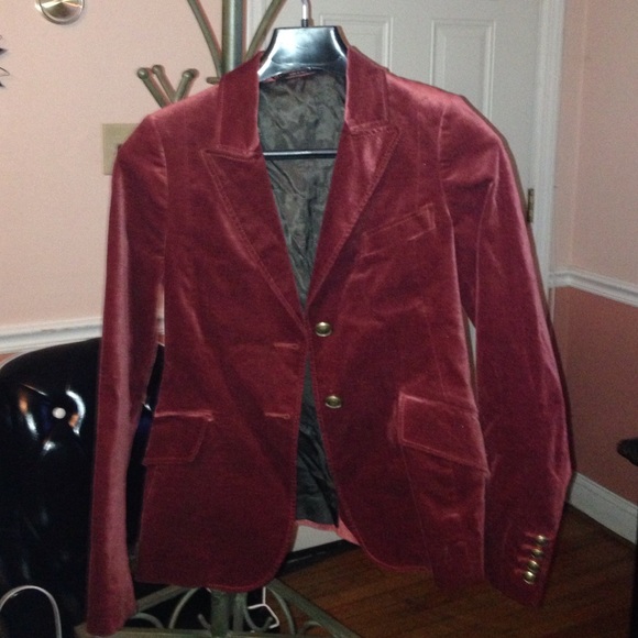 Gucci Velour Blazer