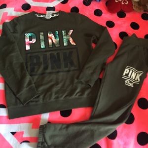 Vs tropical print set