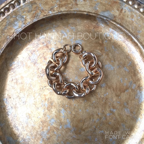 🆕 Bottom Bracelet- Gold Chain - Picture 2 of 4