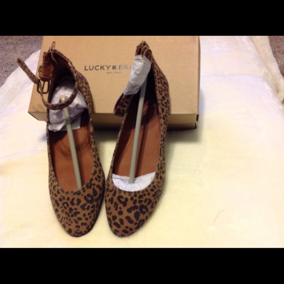 Lucky Brand Shoes - Lucky Brand Leopard Print Flats
