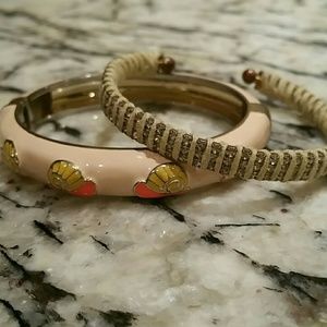 J Crew & Anthropologie bangle bundle