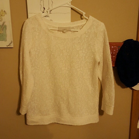 White floral print top