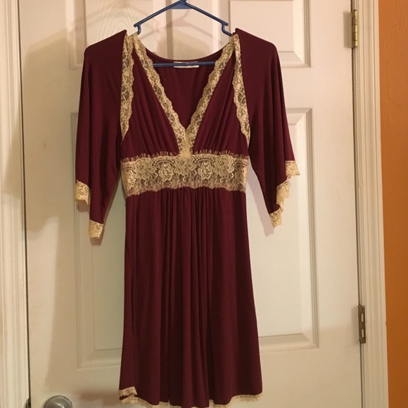 Purple dress