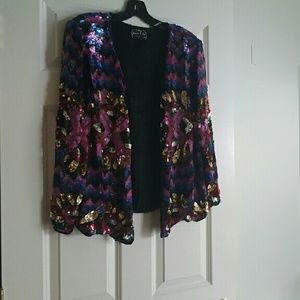 Joseph Lebon Indian Silk Blazer