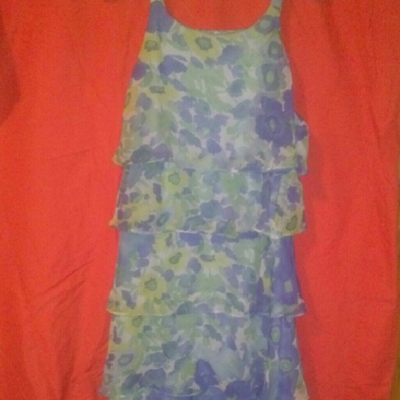 Blue Flower-y Spring Dress