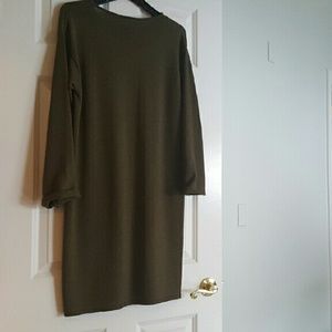 Verte Militar Wool Dress