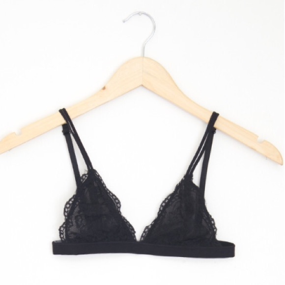 Triangle lace Bralette