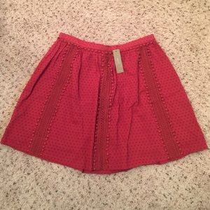 NWT JCrew Burnt Orange Skirt Size 4