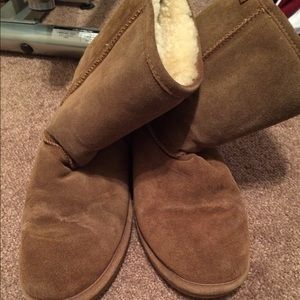 Bear paw boots light brown