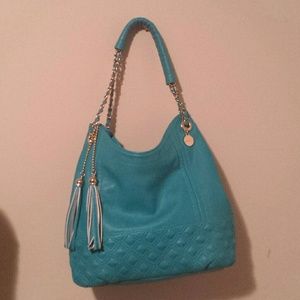 Turquoise Big Buddha Hobo purse