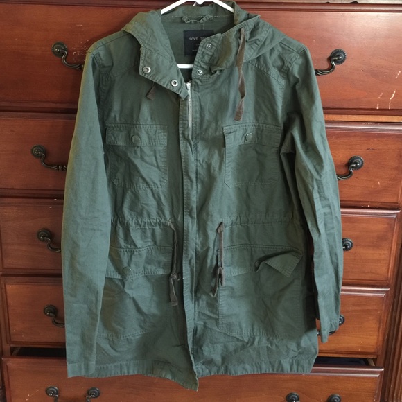 utility trench coat jacket