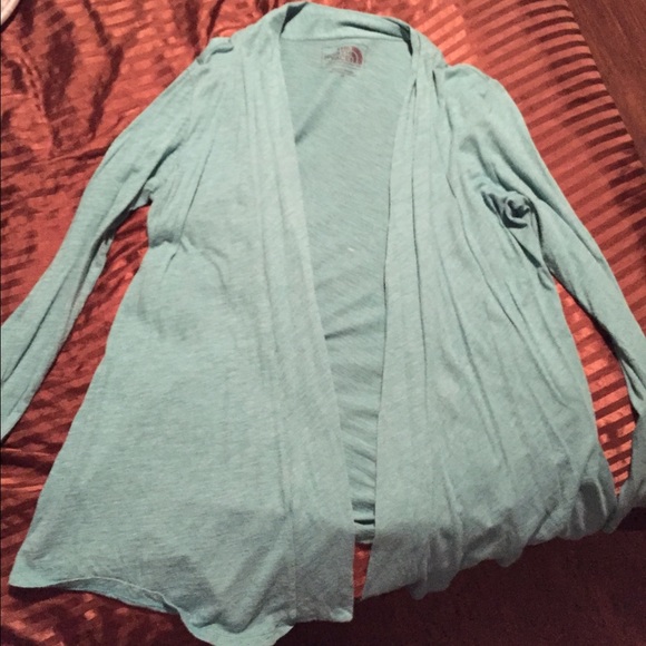 North Face Aqua Cardigan