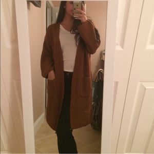 Long Knitted Cardigan