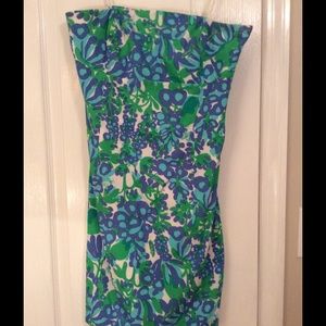 Lily Pulitzer strapless dress
