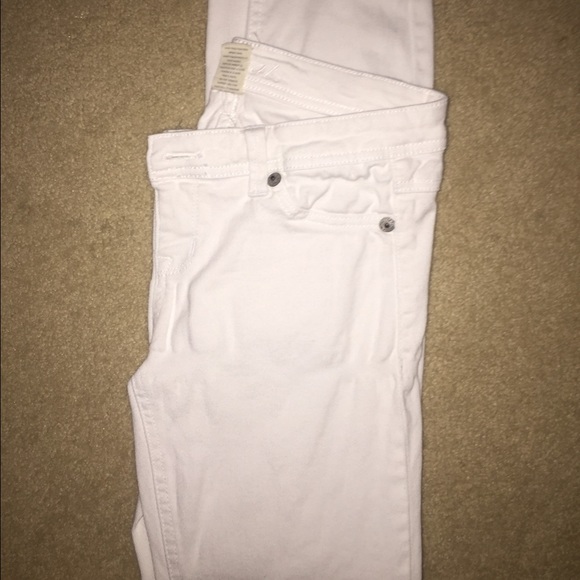 White jeans