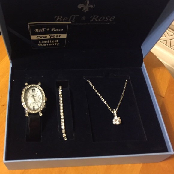 Watch. Necklace. Bracelet set. Gift box. - Picture 4 of 4