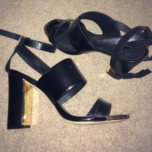 Topshop Chunky Heel Sandals