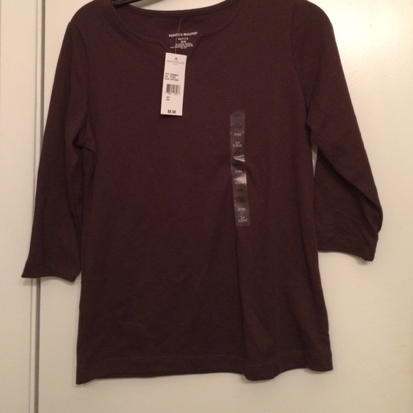 Rebecca Malone petite 3/4 length shirt
