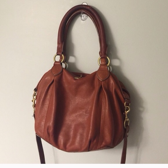 J.crew Brown leather bag