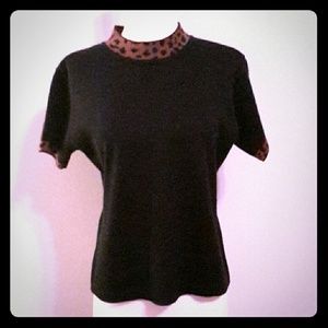 Vintage short sleeve sweater