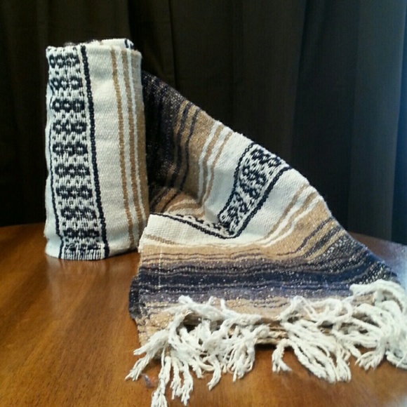Other - Brown & white-yoga, beach blanket