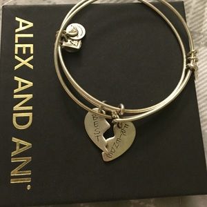 Two Alex & Ani Bestfriend Bracelets
