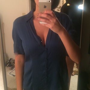 Blue blouse