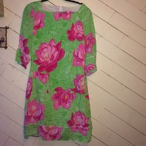 Lilly Pulitzer 3/4 sleeve dress