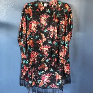 floral kimono