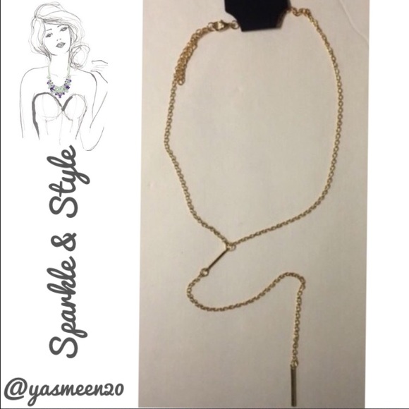 Double bar necklace - Picture 2 of 2